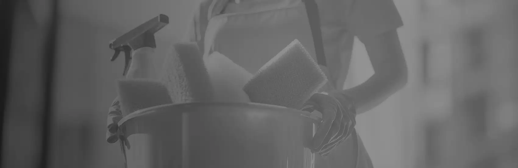 After Builders Cleaning In Progress with Employees