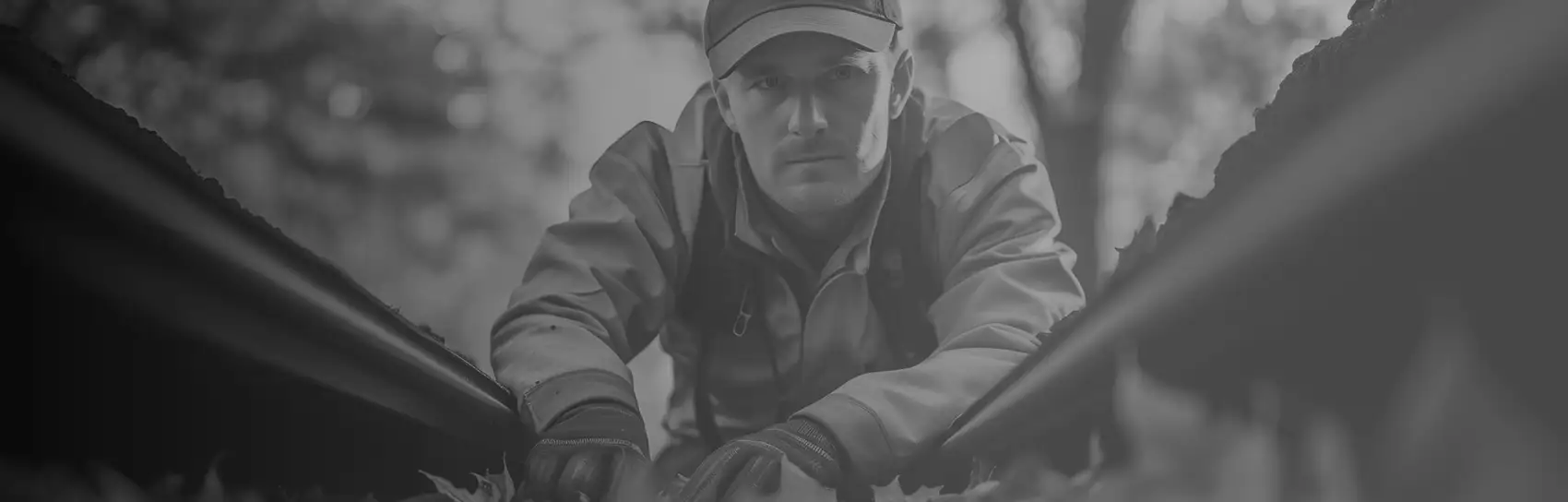 Gutter Cleaning Dublin Employees Working Hard Image